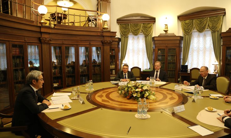 Секретарь Совета Безопасности Российской Федерации встретился в Москве с Секретарем Совета Национальной Безопасности Монголии