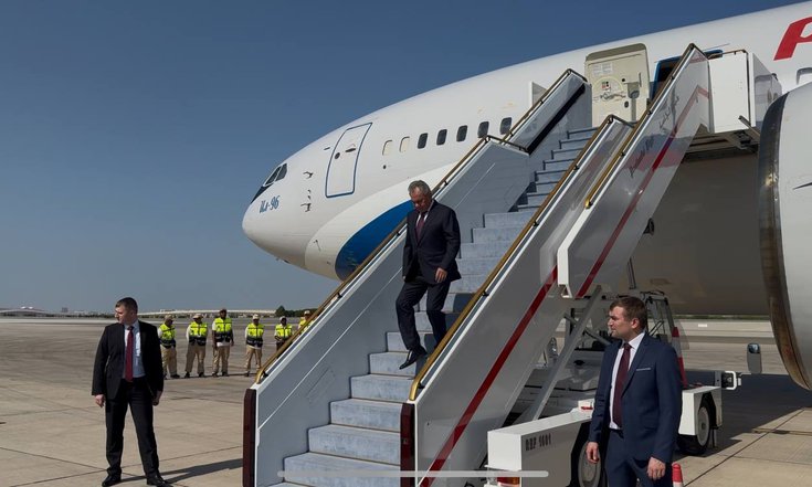 Секретарь Совета Безопасности России Сергей Шойгу в ОАЭ