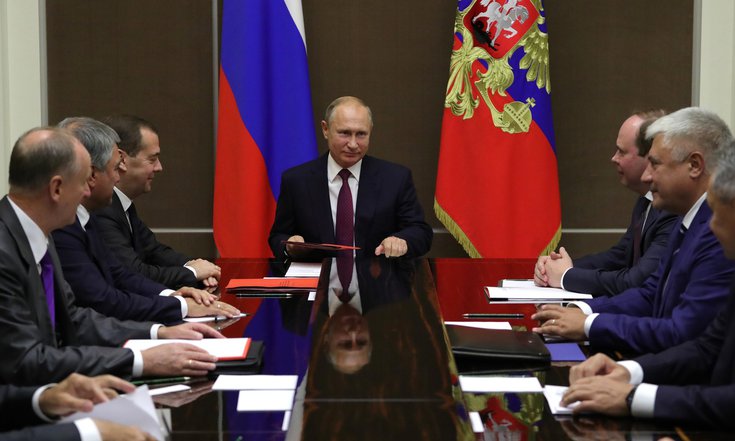 Совещание с постоянными членами Совета Безопасности