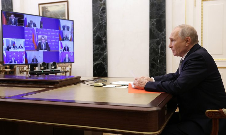 Совещание с постоянными членами Совета Безопасности