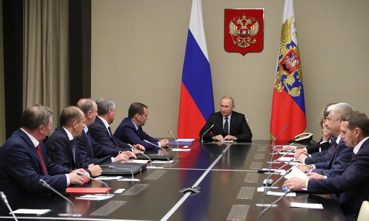 оперативное совещание с постоянными членами Совета Безопасности