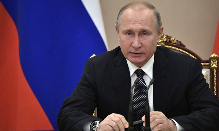Владимир Путин провёл оперативное совещание с постоянными членами Совета Безопасности