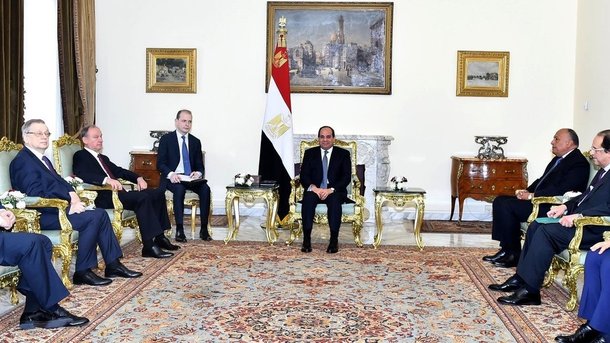 встреча с Президентом Египта