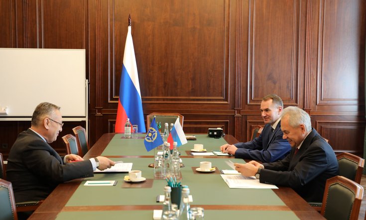 Секретарь Совета Безопасности России встретился с Генеральным секретарем ОДКБ