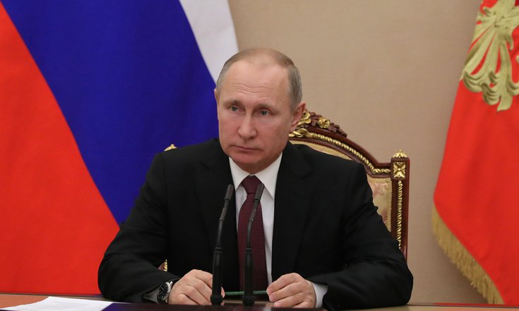 Владимир Путин провёл совещание с постоянными членами Совета Безопасности