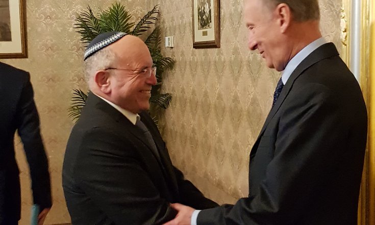 Секретарь Совета Безопасности России встретился с Председателем Совета национальной безопасности Израиля