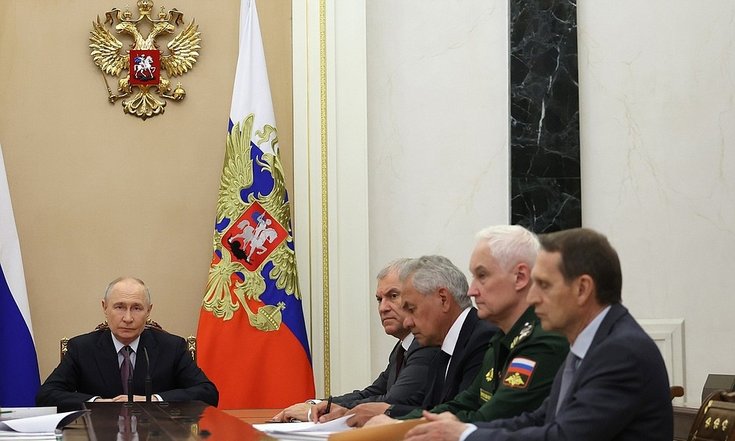 Совещание с членами Совета Безопасности