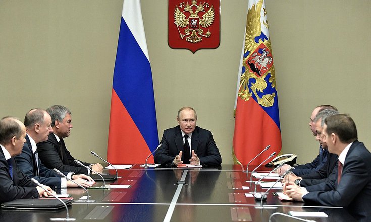 оперативное совещание с постоянными членами Совета Безопасности