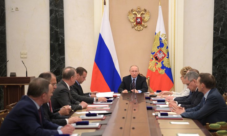 Совещание с постоянными членами Совета Безопасности