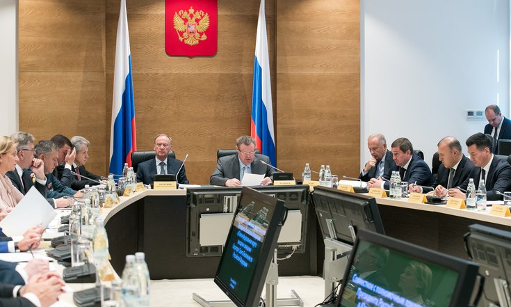 Выездное совещание по вопросам предупреждения и ликвидации чрезвычайных ситуаций в Южном федеральном округе.
