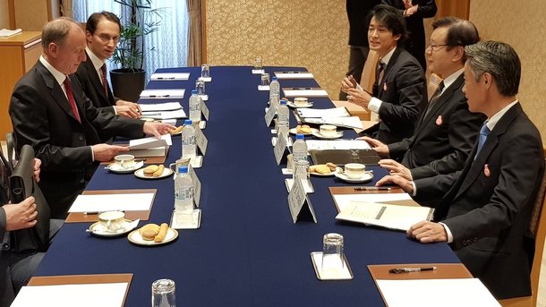 Секретарь Совета Безопасности России встретился в Токио с Генеральным секретарем Совета национальной безопасности Японии