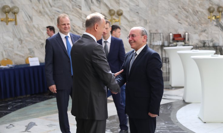 Николай Патрушев и Меир Бен-Шаббат