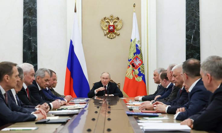 Совещание с постоянными членами Совета Безопасности