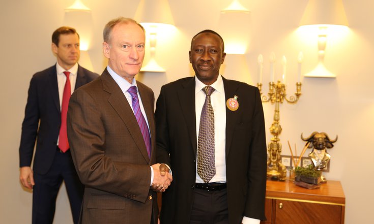 Секретарь Совета Безопасности РФ встретился в Москве с советником Президента Нигерии по национальной безопасности