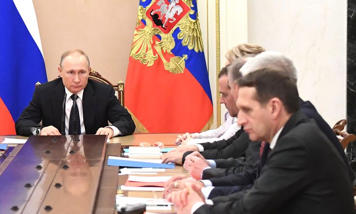 оперативное совещание с постоянными членами Совета Безопасности