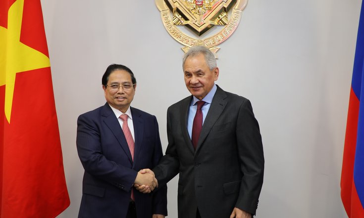 Вступительное слово Секретаря Совета Безопасности Российской Федерации Сергея Шойгу на встрече с Премьер-министром Правительства Вьетнама Фам Минь Тинем