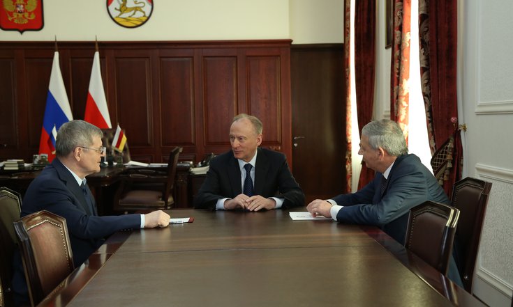 РАБОЧАЯ ВСТРЕЧА ПАТРУШЕВ-ЧАЙКА-БИТАРОВ