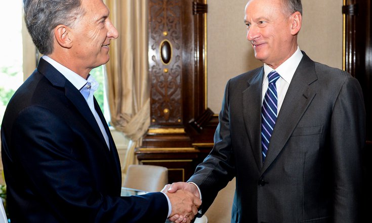 встрече с президентом Аргентины