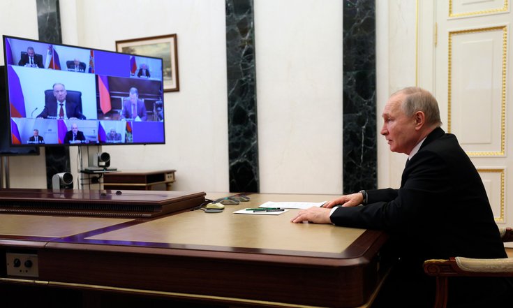 Совещание с постоянными членами Совета Безопасности