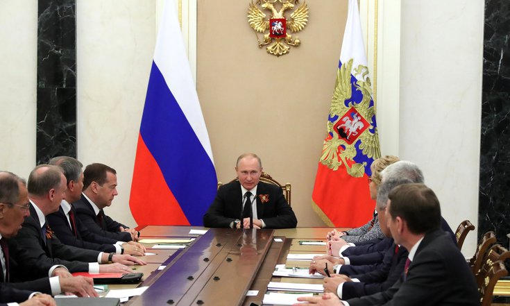 Совещание с постоянными членами Совета Безопасности