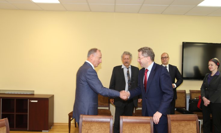 Секретарь Совета Безопасности РФ встретился в Москве с  президентом Федерального ведомства по защите конституции ФРГ