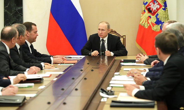 совещание с постоянными членами Совета Безопасности