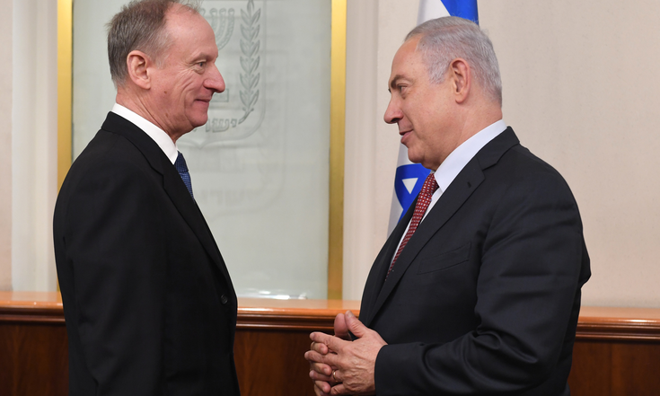 В Иерусалиме Н.Патрушева принял Премьер-министр Биньямин Нетаньяху