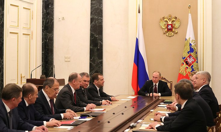 Совещание с постоянными членами Совета Безопасности