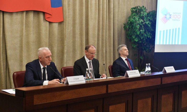 заседание Государственной комиссии по подготовке к празднованию 100-летия Республики Карелия