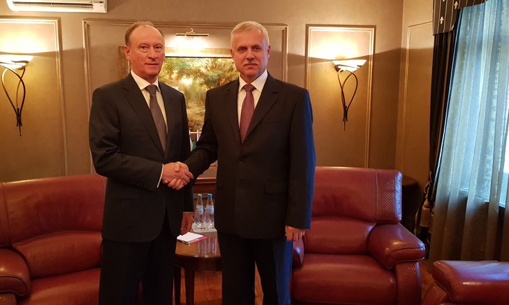 Николай Патрушев встретился в Минске c Станиславом Засем