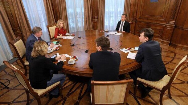 Медведев интервью 1 февраля 2021