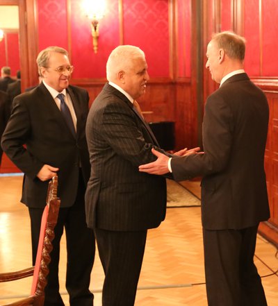 Николай Патрушев и Фалех Аль-Файяд