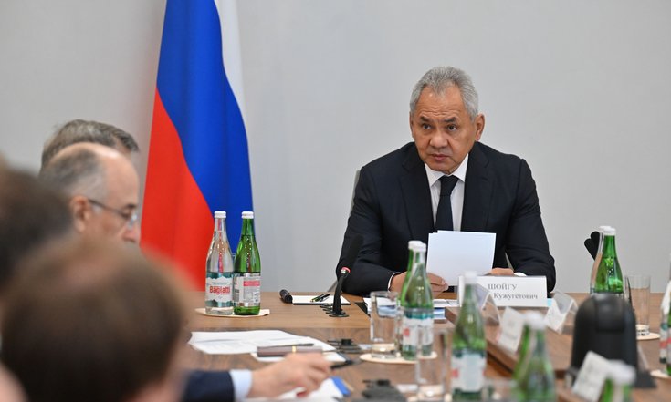 Совещание членов президиума Научно-экспертного совета Совета Безопасности Российской Федерации (фото: Коммерсантъ)