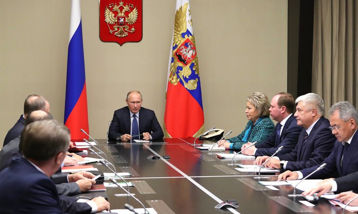 Совещание с постоянными членами Совета Безопасности