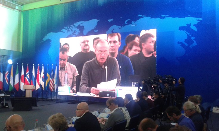 Приветствие Президента Российской Федерации участникам и гостям VII международной встречи Арктического совета