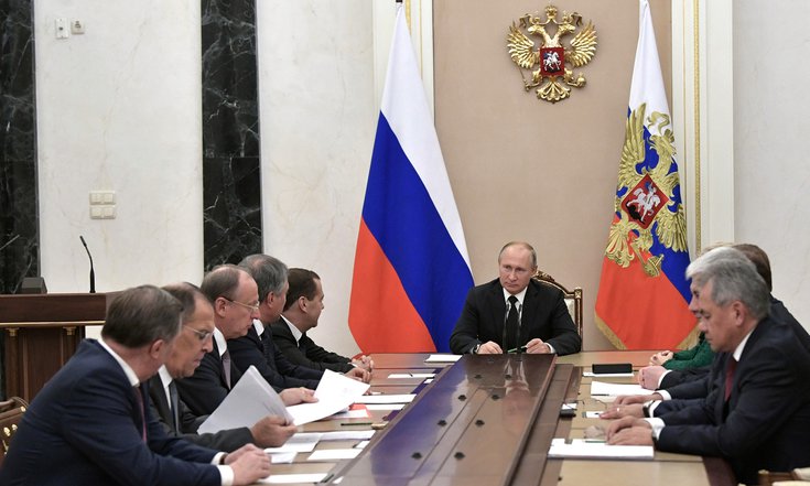 совещание с постоянными членами Совета Безопасности