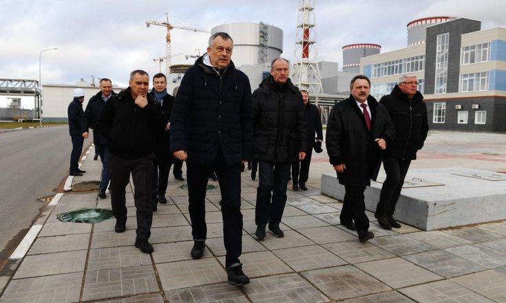 Секретарь Совета Безопасности России Николай Патрушев посетил Ленинградскую атомную станцию