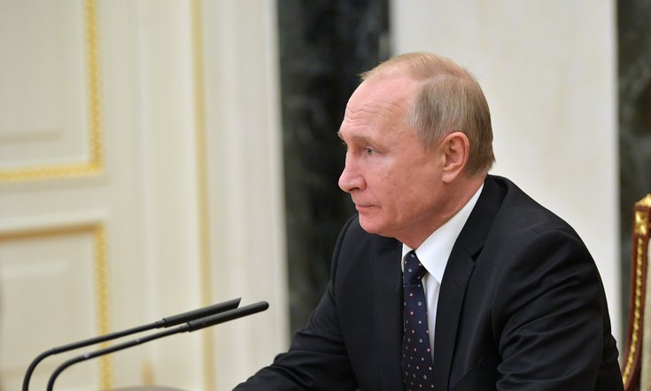 Владимир Путин провёл совещание с постоянными членами Совета Безопасности