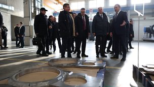 В Челябинске Секретарь Совета Безопасности  России  посетил индустриальный парк «Станкомаш»