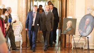 Музею – заповеднику «Гатчина» передано 16 картин, похищенных из исторической коллекции Гатчинского дворца в годы Великой Отечественной войны