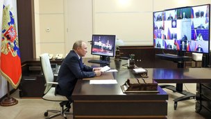 Под председательством Владимира Путина в режиме видеоконференции состоялось заседание Совета Безопасности Российской Федерации