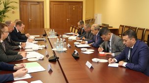 Секретарь Совета Безопасности России встретился в Москве с Директором Службы общей разведки Палестины