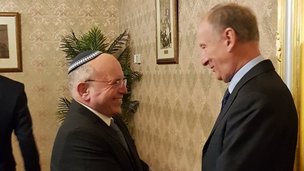 Секретарь Совета Безопасности России встретился с Председателем Совета национальной безопасности Израиля