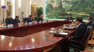 В Пекине Председатель  КНР Си Цзиньпин встретился с высокими представителями стран БРИКС, курирующими вопросы безопасности