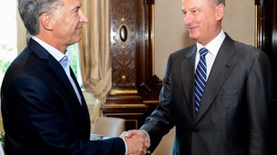 В Буэнос-Айресе Секретарь Совета безопасности РФ Николай Патрушев был принят Президентом Аргентины Маурисио Макри